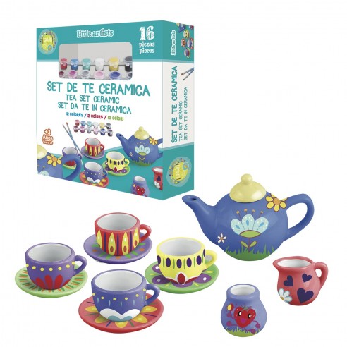 [86100190] SET TE CERAMICA LITTLE ARTIST