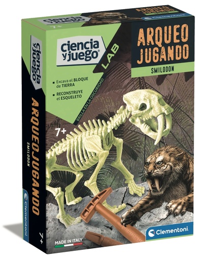 [06655544] ARQUEOJUGANDO SMILODON FLUOR.