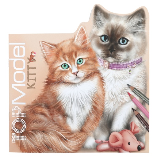 [50212713] LIBRO PARA COLOREAR KITTY TOP MODEL