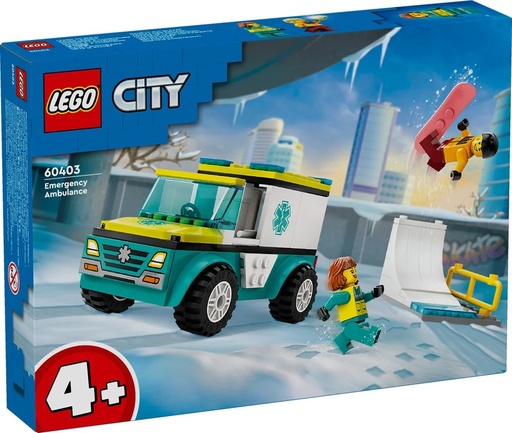 [22560403] AMBULANCIA Y CHICO SNOWBOARD