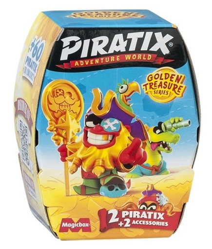 [49603012] PIRATIX GOLDEN T. TWO PACK