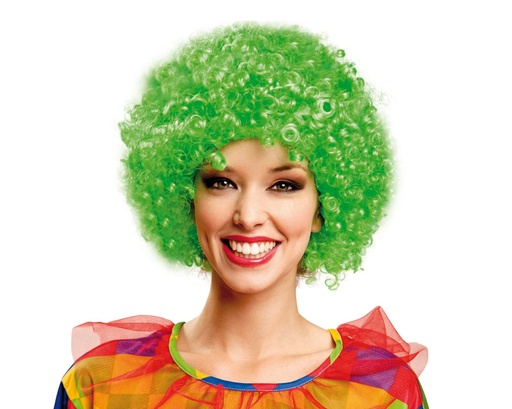 [55221382] PELUCA RIZADA VERDE