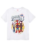 [67805207] CAMISETA M/C.SPIDEY BLANCA T.3
