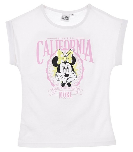 [67888008] CAMISETA M/C.MINNIE BLANCA T.3