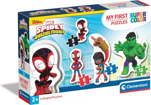 [06620836] PUZ.3+6+9+12 SPIDEY MARVEL