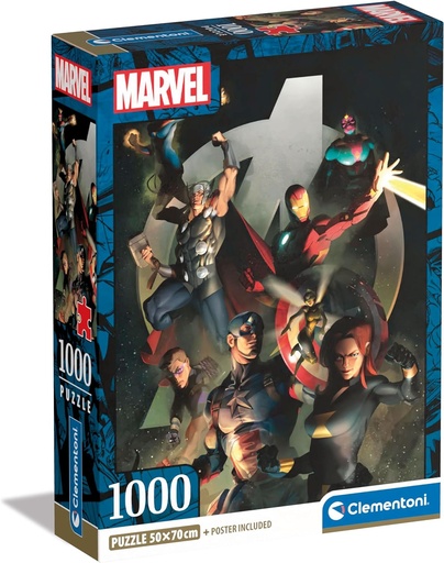 [06639809] PUZ.1000 AVENGERS COMPACT