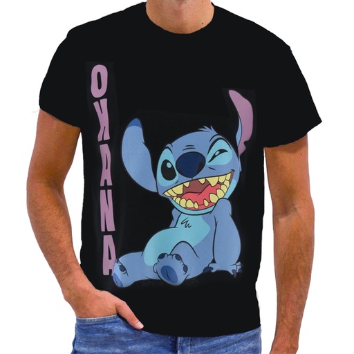 [67808626] CAMISETA M/C.LILO NEGRA T.S