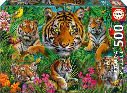 [04019902] PUZ. 500 JUNGLA DE TIGRES