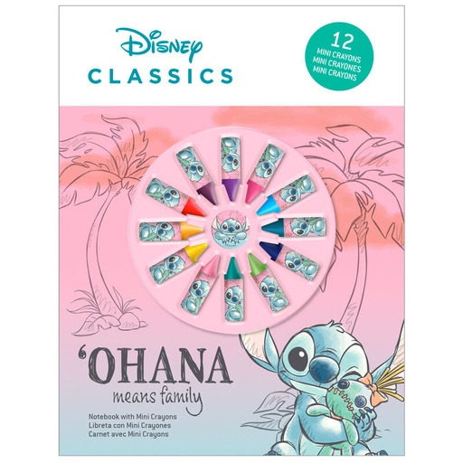[12488447] LIBRETA C/PINTURAS STITCH