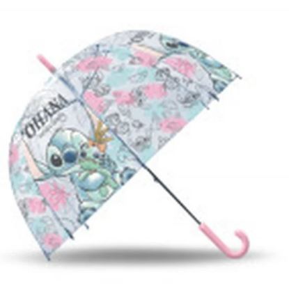 [12488490] PARAGUAS STITCH TRANSP.46 CM.