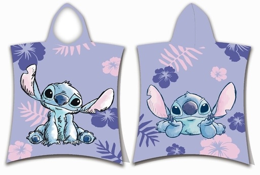 [58303460] PONCHO PLAYA STITCH 50x110