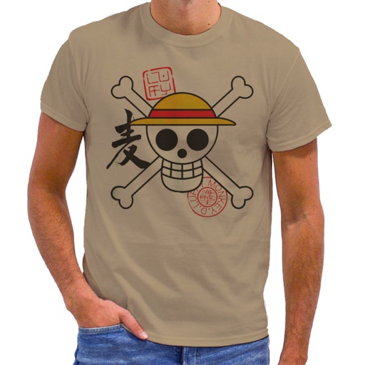 [64971696] CAMISETA ONE PIECE SKULL T.S