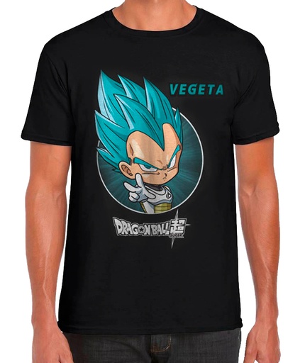 [64977567] CAMISETA VEGETA NEGRA T.M