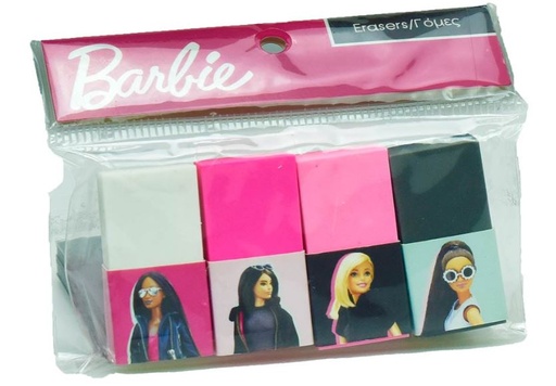 [73215954] GOMAS BORRAR BARBIE (SET 4)